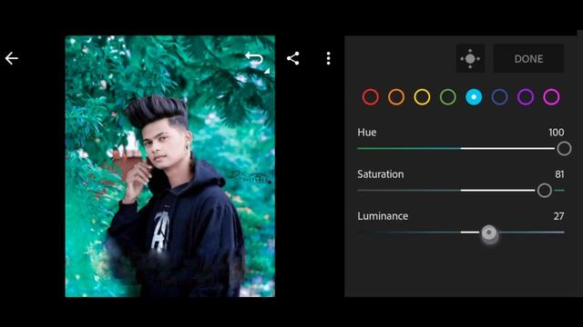 Photo Edit Kasari Garne Cyan🩵 Color Tone Photo Editing Tutorial -RS Pitchers смотреть онлайн
