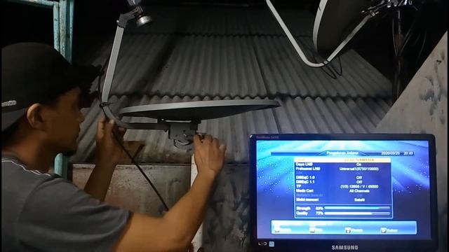 3 Cara Tracking Asiasat 9 Ninmedia Dish 45cm