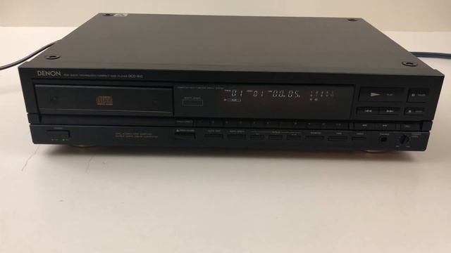 Denon DCD-910 demonstration смотреть онлайн