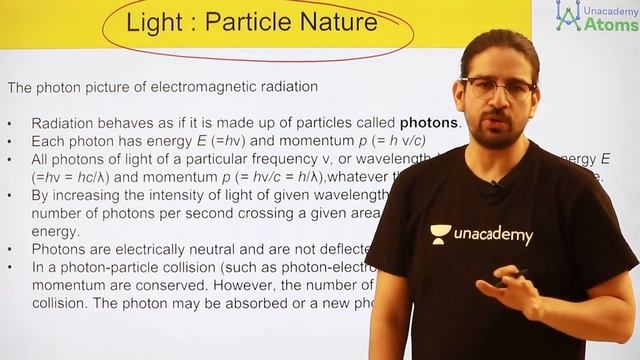 Dual Nature of Radiation & Matter | Photon Picture of Radiation | Unacademy Atoms | Manish Purohit смотреть онлайн
