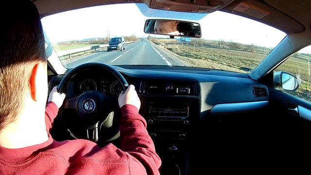 VOLKSWAGEN JETTA A6 1.6 TDI 105KM 2011 - POV, punkt widzenia, spostrzeżenia, jazda смотреть онлайн