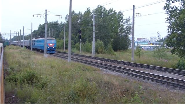 The train "Leo Tolstoy" Moscow - Helsinki. смотреть онлайн
