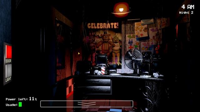 Вторая ночь | Five Nights At Freddy’s
