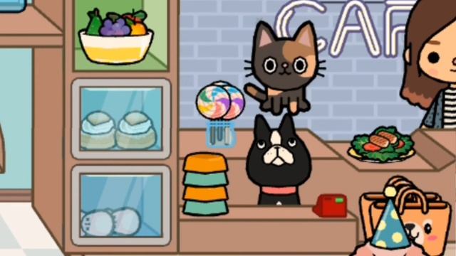 СТАЛА КОШКОЙ НА 24 ЧАСА! Съела кошачий корм?!😳//тока бока//KIRA CAT