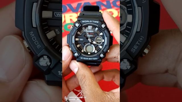 TUTORIAL CASIO AEQ-120W-1A CARA SIMPAN DATA NOMBOR TELEPHONE