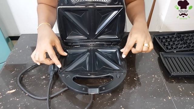 3 In 1 Sandwich Maker - Grill & Waffle Maker - කෑම වර්ග තුනක් හදන්න පුළුවන් ටෝස්ටර් එක ගැන දැනගමු.