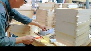 Изготовление ящиков (коробок) из дерева с использованием шипорезки