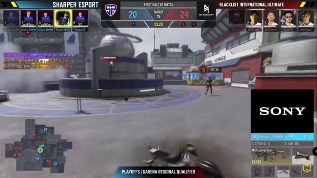 BLACKLIST INTERNATIONAL ULTIMATE VS SHARPER ESPORTS смотреть онлайн
