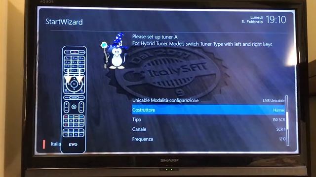 ItalySat 9 - Installazione E Configurazione EPG