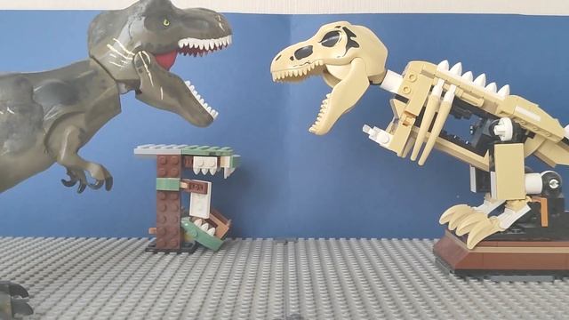 ТИРАННОЗАВР РЕКС LEGO JURASSIC WORLD смотреть онлайн
