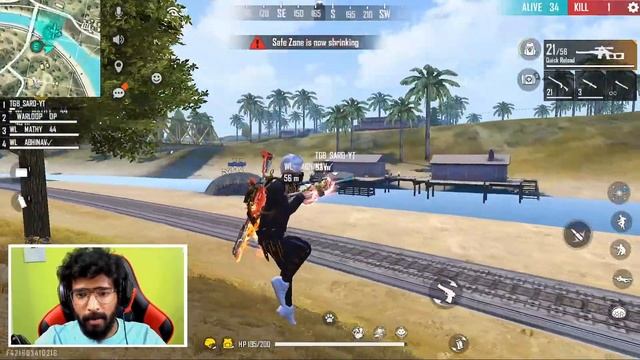 💥 Warloop is Live | Face cam streamer - Garena Free Fire смотреть онлайн