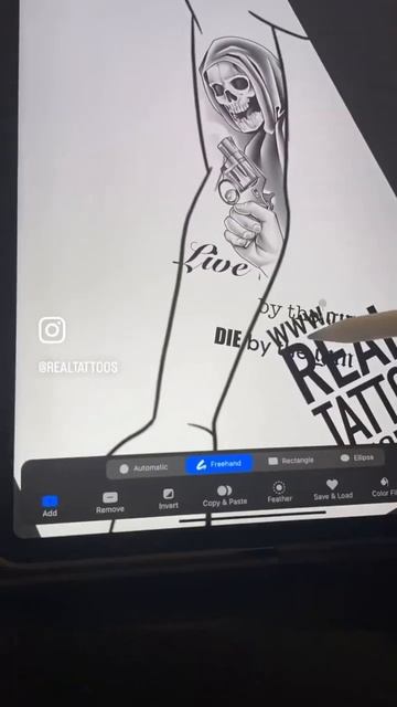 Live by the gun. Tattoo brushes procreate app смотреть онлайн