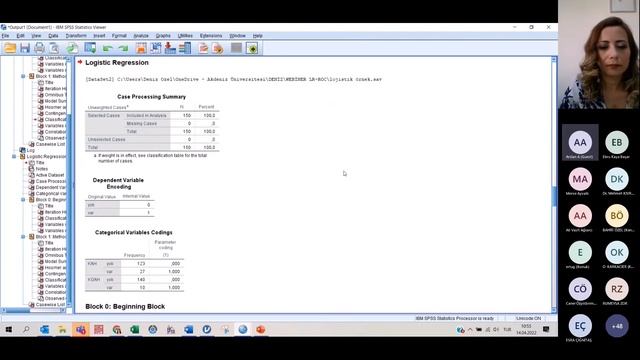 LOJİSTİK REGRESYON VE ROC ANALİZİ | AKİDUAM WEBİNER 23 смотреть онлайн