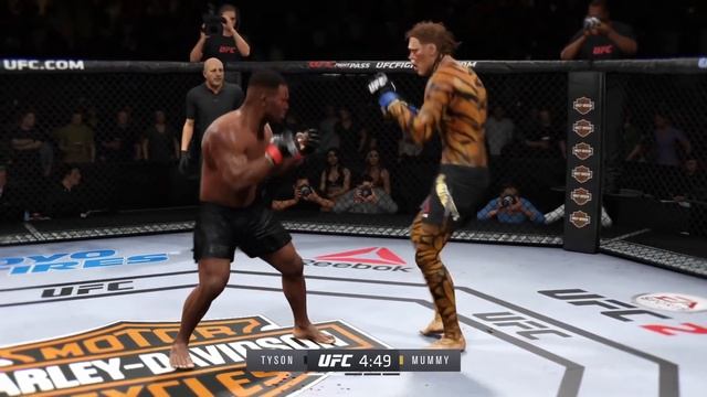 Mike Tyson vs. Sad Mummy - EA Sports UFC 2 - Boxing Stars 🥊 смотреть онлайн
