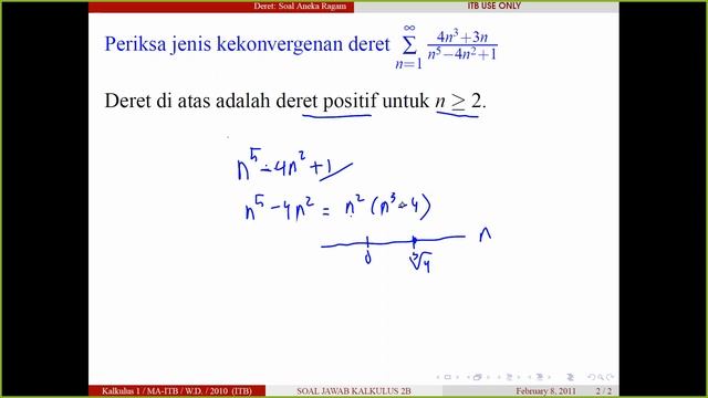 MA1201 Matematika 2A 20210223 Pertemuan 10, Kuliah смотреть онлайн