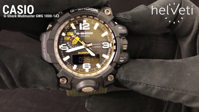 OVERVIEW: Casio G-Shock Mudmaster GWG 1000-1A3