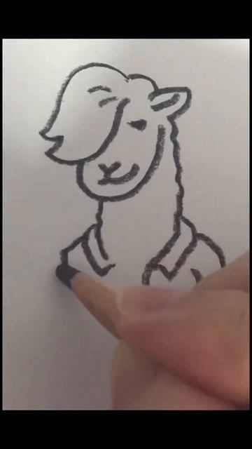 alpaca #drawing #doodle смотреть онлайн