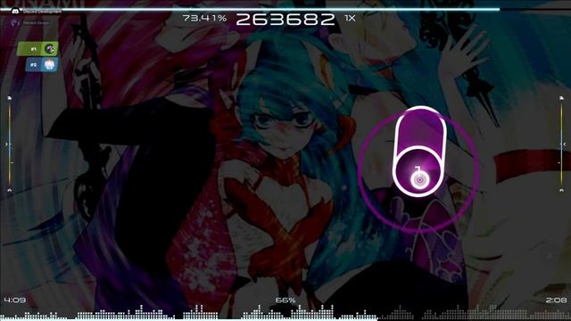 Играем с другом Osu! смотреть онлайн
