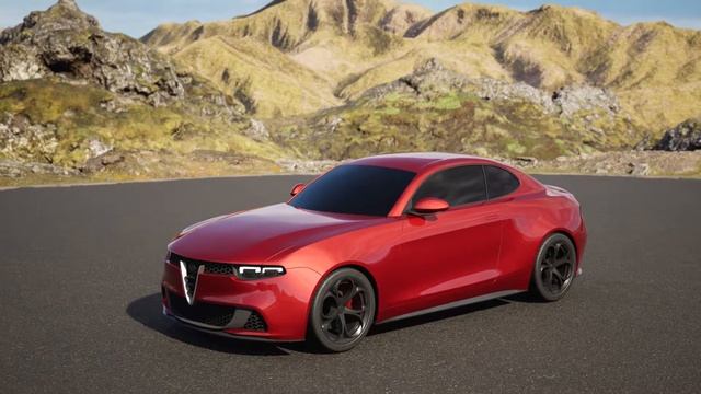 Alfa Romeo Compact Coupe Concept смотреть онлайн
