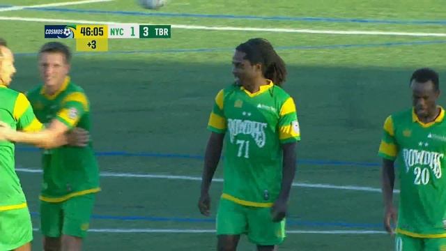 Highlights: New York Cosmos 4-3 Tampa Bay Rowdies смотреть онлайн