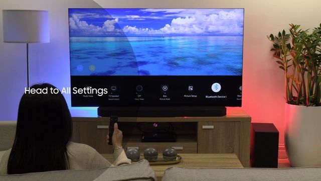 Using SpaceFit Sound on your Samsung Soundbar & TV смотреть онлайн