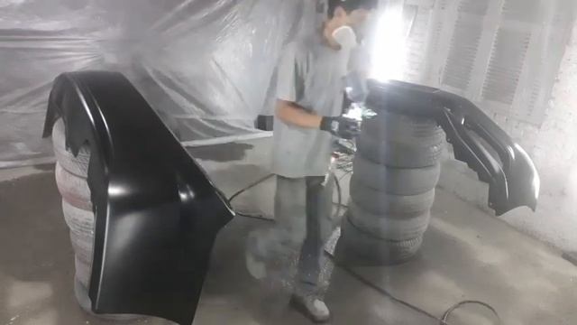 Como restaurar pintura do parachoque honda civic 2016 A TINTA PRETA MAIS TOP [preto cristal] #viral смотреть онлайн