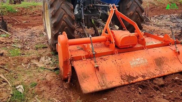 Rotary tiller modification | How to operate Tractor | Shaktiman rotary tiller | Part - 1 смотреть онлайн