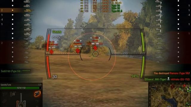 World of Tanks T29 105mm 3.9k damage 4 kills смотреть онлайн
