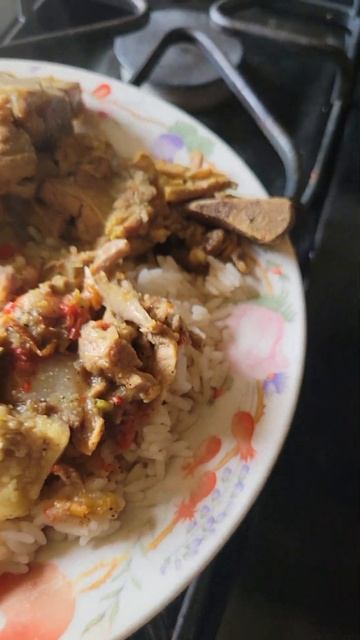 Pork neck bones, rice and broccoli!🥰 смотреть онлайн