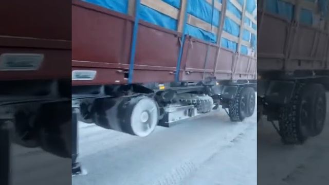 Сасырский Перевал-Большая Свеча (Якутия) Спуск Камаза ППР на башмаках смотреть онлайн