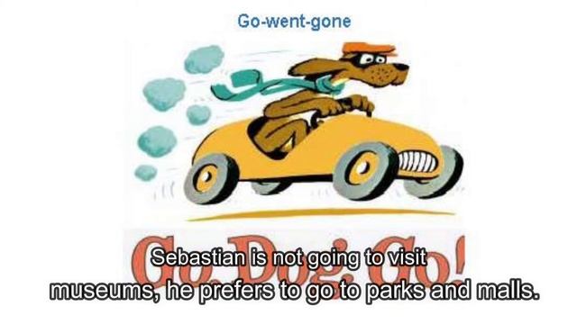 Ways to use the verb Go-went-gone смотреть онлайн