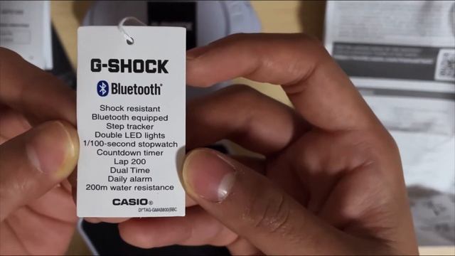 CASIO G-SHOCK GMA-B800SC-1A4DRDI BLUETOOTH STEP TRACKER #23 смотреть онлайн