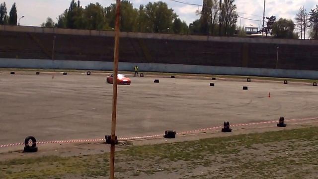 Nissan sx240 | Автодром "Чайка" | Сходка 09.05.15 (слалом) 2 смотреть онлайн