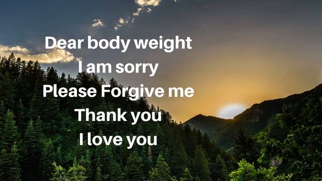 Weight loss with 108 Hoʻoponopono affirmations смотреть онлайн