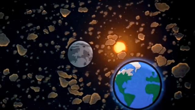 Шаранутый космос но это реальность но Земля с Луной