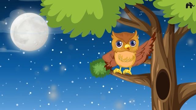 A Wise Old Owl | Nursery Rhyme | LearnoHub Kids смотреть онлайн