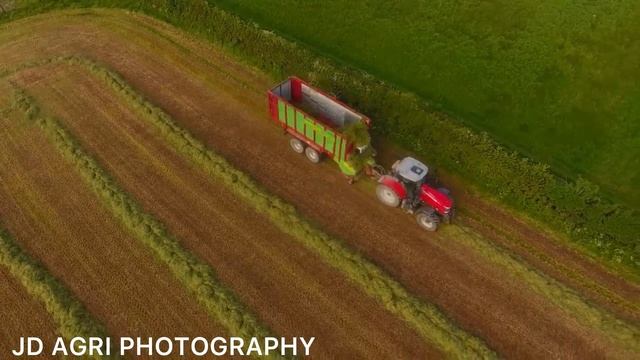 Silage 2021 ~ Massey Ferguson 7720 & Strautmann Wagon смотреть онлайн