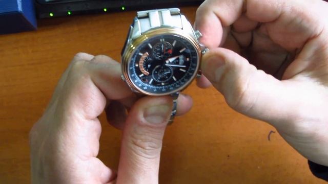 CASIO Edifice EFR-501D-1AV видео смотреть онлайн