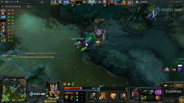 K5 vs Team Empire - EIZO Cup DOTA 2 - TobiWan смотреть онлайн
