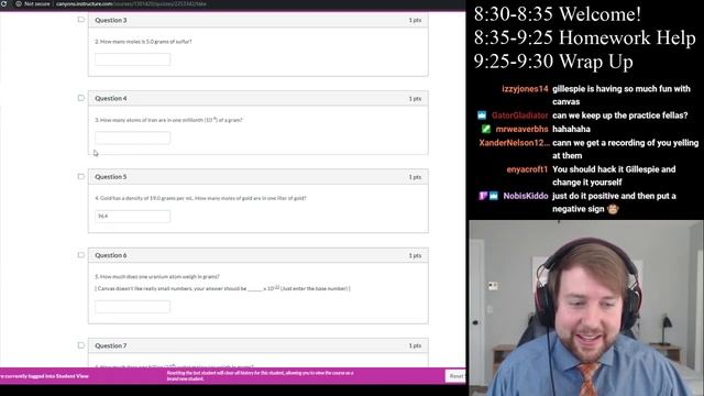 Honors Chemistry, 5/6/2020, Stoichiometry Homework Help смотреть онлайн