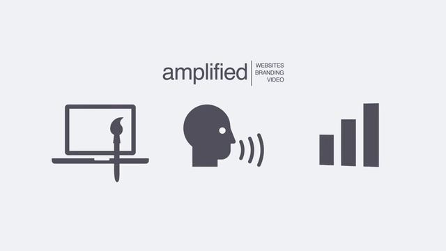 Amplified - Motion Graphics video with animated Icons смотреть онлайн