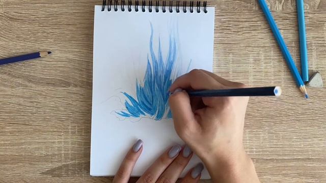 Рисунок цветными карандашами газа | Поэтапная срисовка для начинающих смотреть онлайн