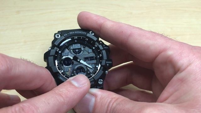 Casio Mudmaster G-Shock: Date Setting (GSG-100-1)