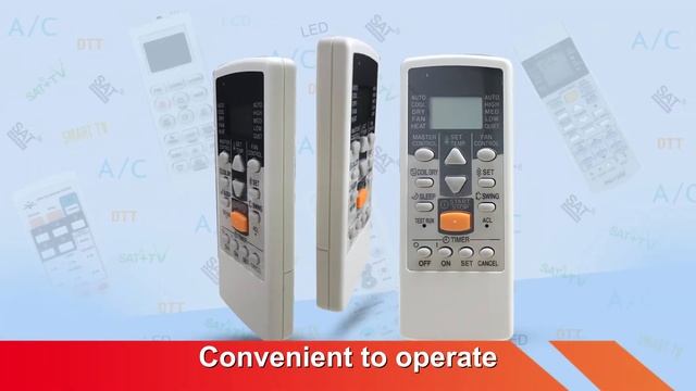 Universal Air Conditioner RemoteControl for Fujitsu. смотреть онлайн