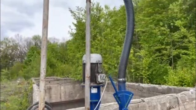 Насос 100м3 навозу НПФ 1/10 загрузка бочки МЖТ смотреть онлайн