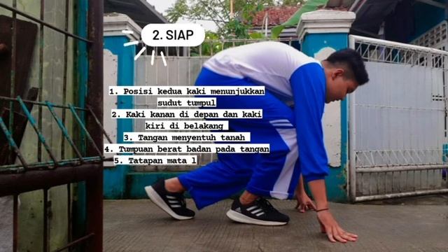 Tugas PJOK || Lari Jarak Pendek (Sprint 50m)