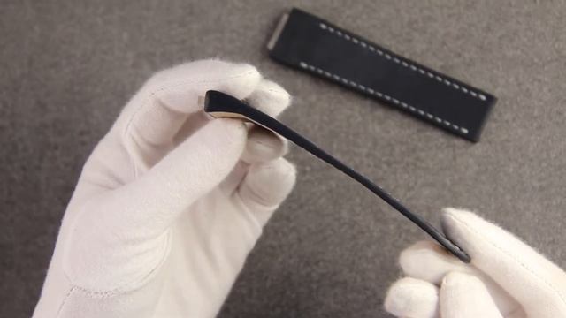 Custom-made Watch Strap Of Calf Leather For Jorg Hysek Anegada.