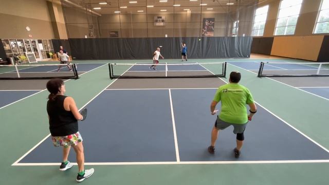 Susan & Will vs Jay & Ruben. 1-4-23. Wake Forest Pickleball смотреть онлайн