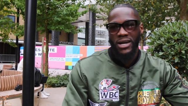 DEONTAY WILDER  WARNED USYK 