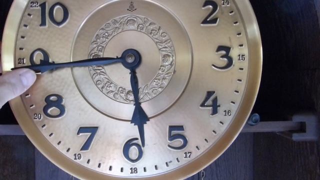 Standuhr Gustav Becker Westminstergong um 1900 смотреть онлайн